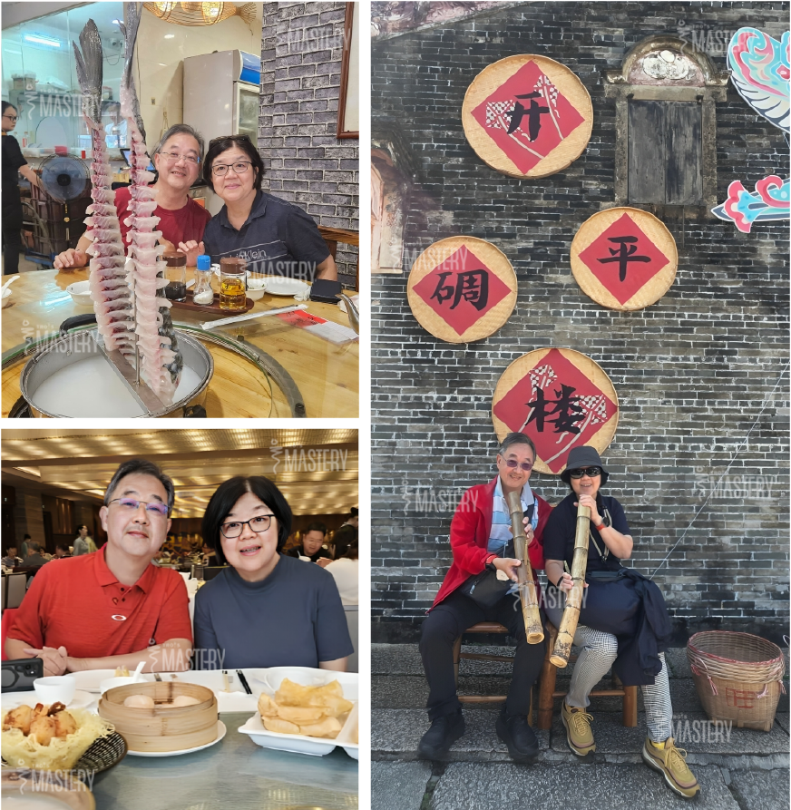 Cindy Wong and Richard Ho